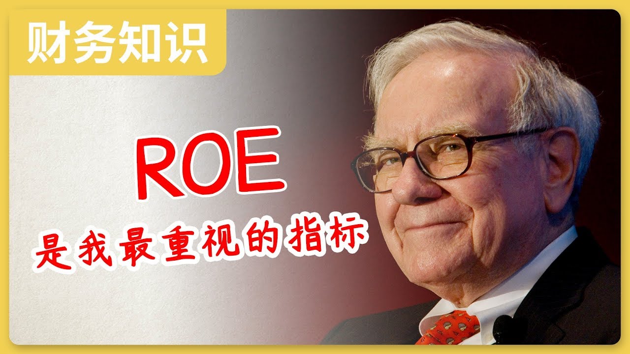 巴菲特选择公司的最重视的指标--ROE 净资产收益率