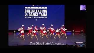 Ohio State Dance Team 2022 - Pom - FINALS