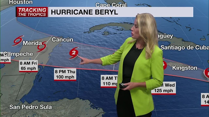 Beryl remains strong Category 4 hurricane as it takes aim on Jamaica