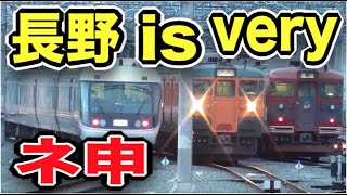 長野駅、好きだよ。今でもたくさんの国鉄車が走る長野駅の『今』と『昔』を熱弁する鉄道オタク