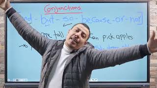 أفضل شرح لقاعدة الروابط (conjunctions) but/and/because/or/norso الصف الرابع الإبتدائي الترم الثاني  screenshot 3