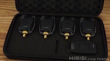 Tutorial on connecting Hirisi Fishing Bite Alarm B1230 to the receiver