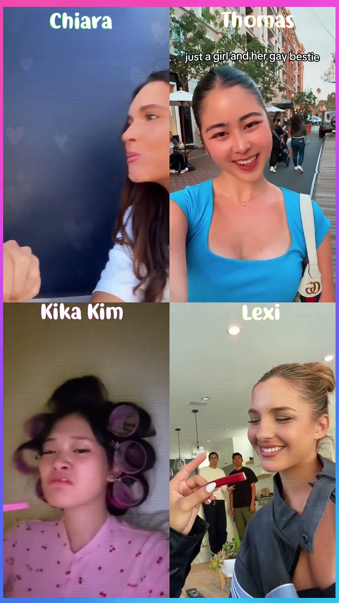Dilemma - Chiara King x Thomas x Kika Kim x Lexi Rivera #shorts #dance #tiktok