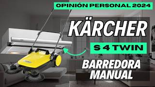 Real Test of the Kärcher S 4 Twin: The Best Manual Sweeper