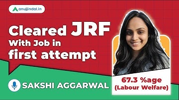 UGC NET 2022 Topper Interview | UGC NET Cleared in First Attempt | Cleared JRF in Labour Welfare