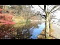 弘前公園　文化センター前の紅葉 の動画、YouTube動画。