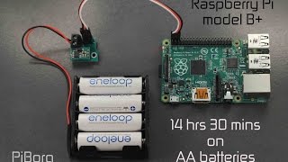 Battborg: Powering a Raspberry Pi from Batteries for 14 hours and 30 minutes