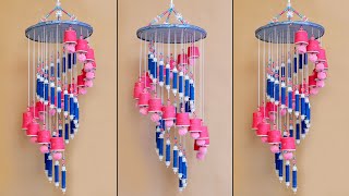 Beautiful Tea Cup Jhumar Making || Handmade Home Decorating Idea || DIY Wind Chime