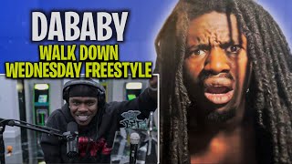 DABABY - WALK DOWN WEDNESDAY FREESTYLE (PART 1) (OFFICIAL VIDEO) Reaction