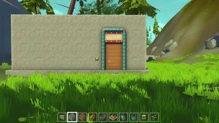 Scrap Mechanic Simple double switch door
