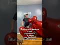 Inflatable Heart shape mirror ball #globos #balloon #partysupplies
