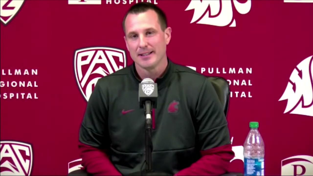 WSU Football: Kirk Schulz | Pat Chun | Jake Dickert Press Conference 10/19/21