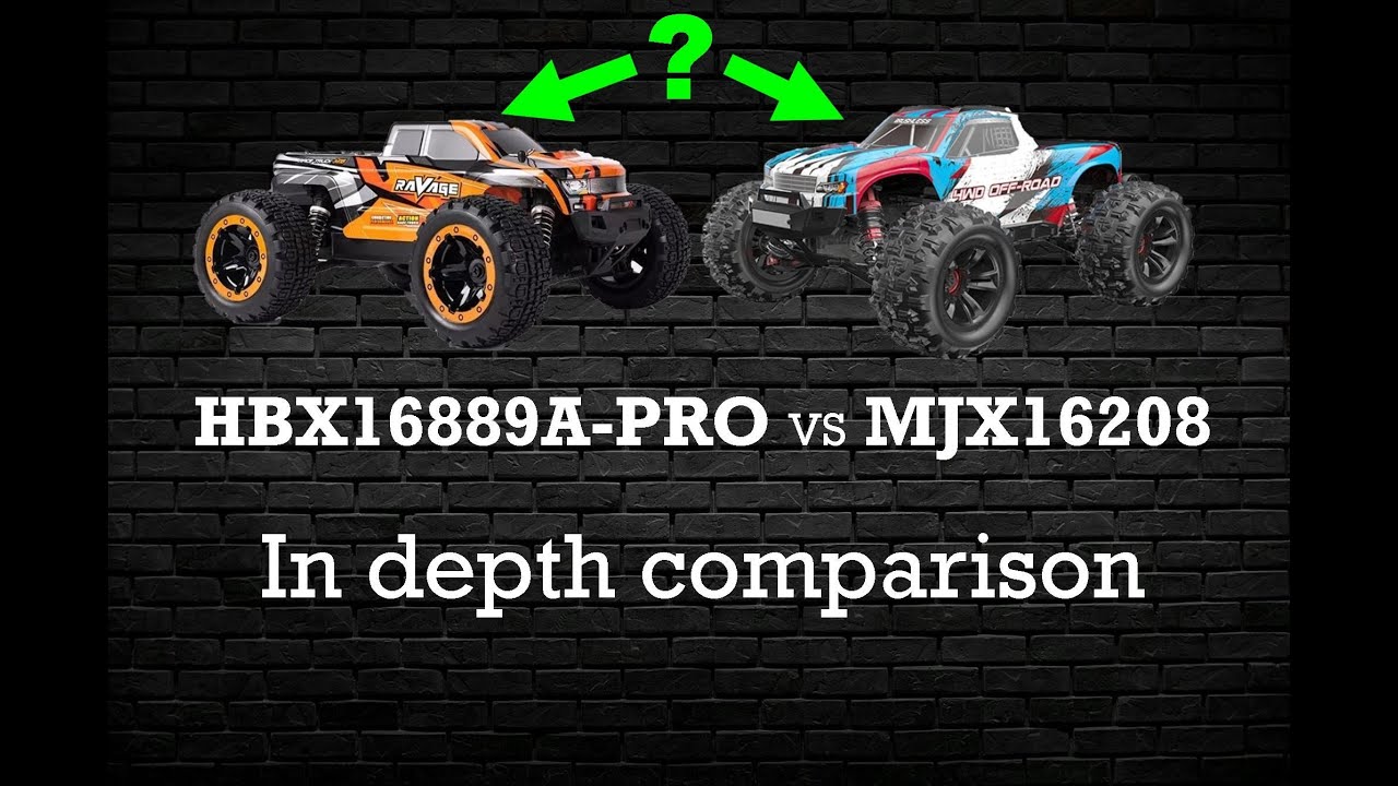 HBX16889A-Pro Vs MJX16208 Comparison - YouTube