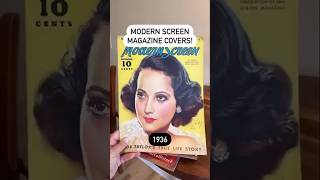 Modern Screen Magazine covers from the 1930s and 1940s!