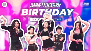 Red Velvet — Birthday // Center Distribution