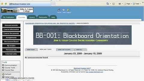 Fastest Way to Complete the Blackboard Orientation