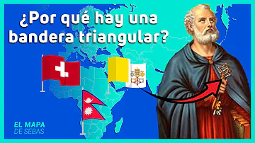 ¿Cuál es la única bandera del mundo que no es rectangular?