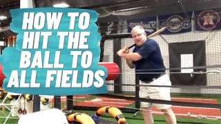 How To Hit The Ball To ALL Fields (Adjusting To Different Pitch Locations)