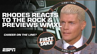 Cody Rhodes on WWE WrestleMania XL's significance, The Rock's return & more! | First Take