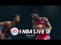 NBA LIVE 19: Main Menu, Play Now, and Pause Menu