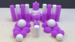 ASMR baking soda/purple and white mix ASMR baking soda/purple and white mix