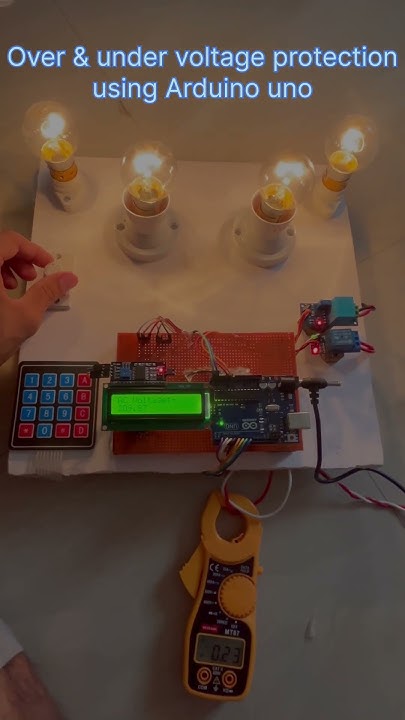 Over & under voltage protection using Arduino #arduino #arduinoproject ...