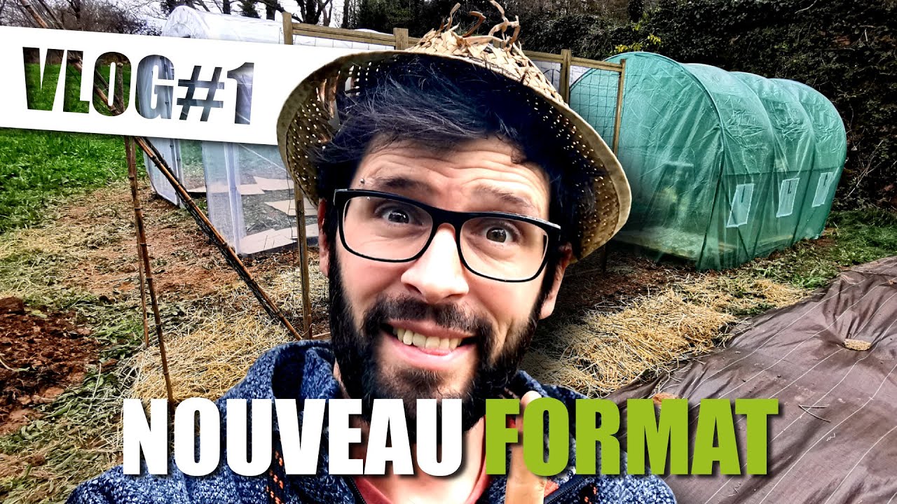 Le nouveau POTAGER /// VLOG potager 1