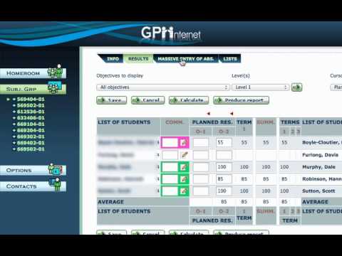 GPI Tutorial: Entering SECONDARY Student Attendance