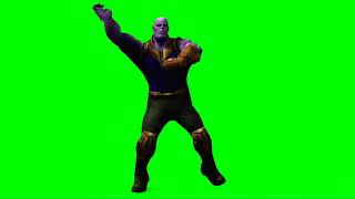 Thanos Dancing On Green Screen