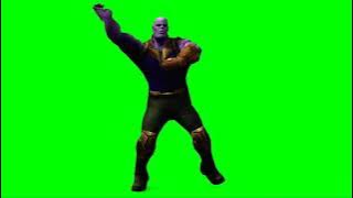 Thanos Dancing on Green Screen