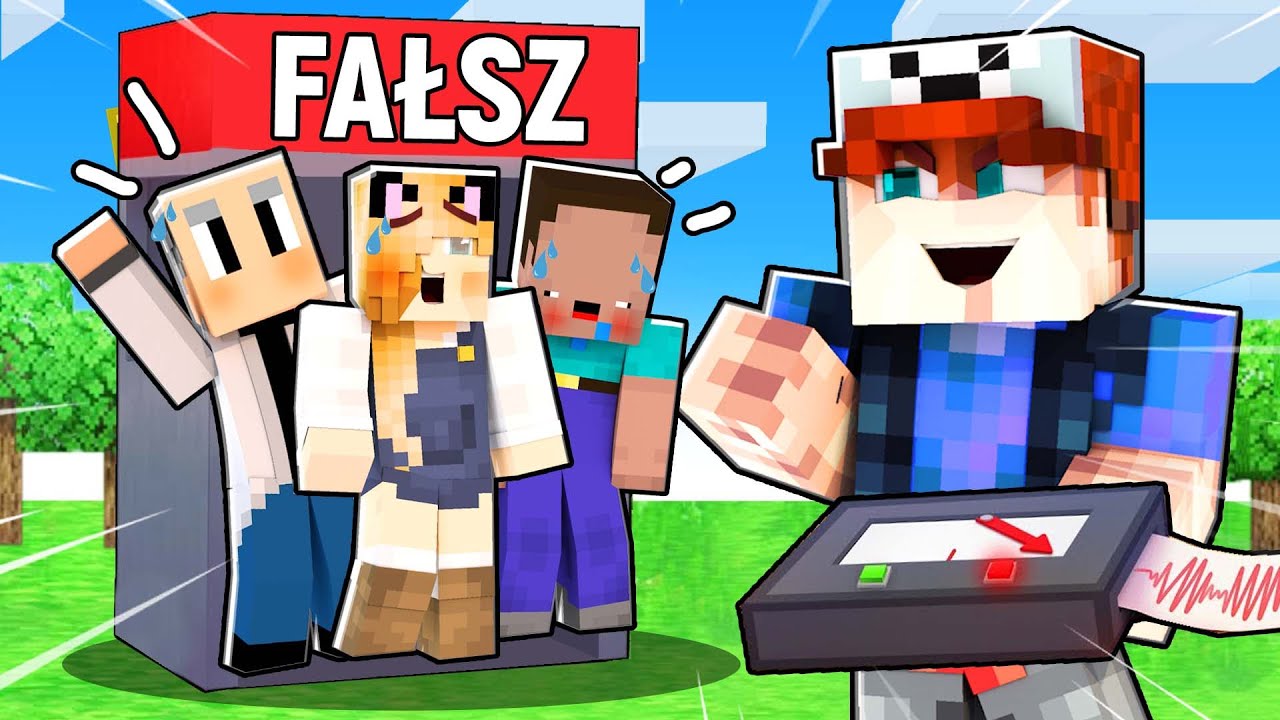 SPRAWDZAM MOICH PRZYJACIÓŁ WYKRYWACZEM KŁAMSTW! (Minecraft Roleplay) | Vito i Bella