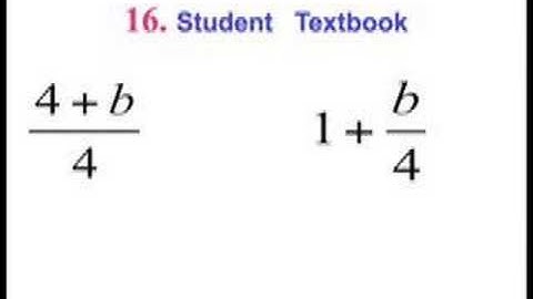 Algebra Expectations