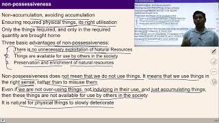 Lecture -11 (Module-2):  Non-Accumulation, Affection, etc. Net Worth
