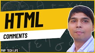 Information HTML | #6 Comments | Web Development Crash Course | PHP Tech Life Hindi Guide