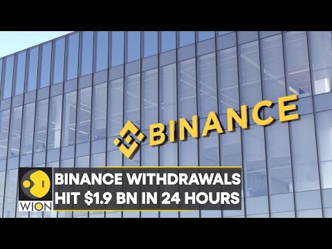   World Business Watch Binance Withdrawals Hit 1 9 Bn In 24 Hours English News WION