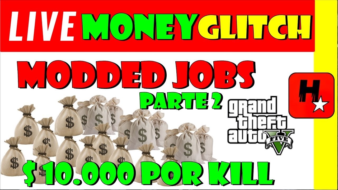 GTA V Money GLITCH captura Modded GTA 5 Online Money GLITCH Modded JOB