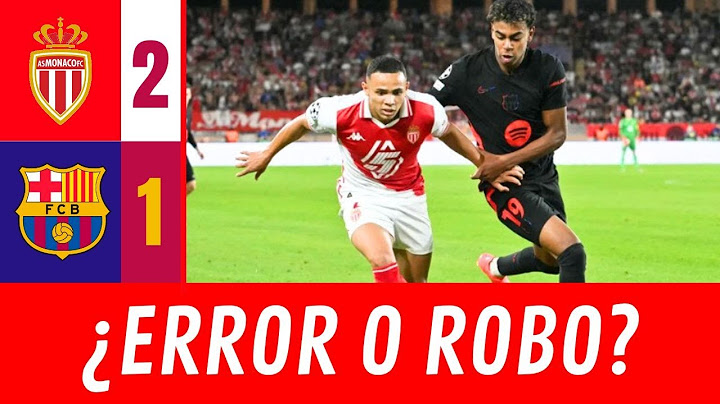 🟦🟥 MONACO 2 BARCELONA 1 Derrota dolorosa ¿injusta? - Un Culé Random