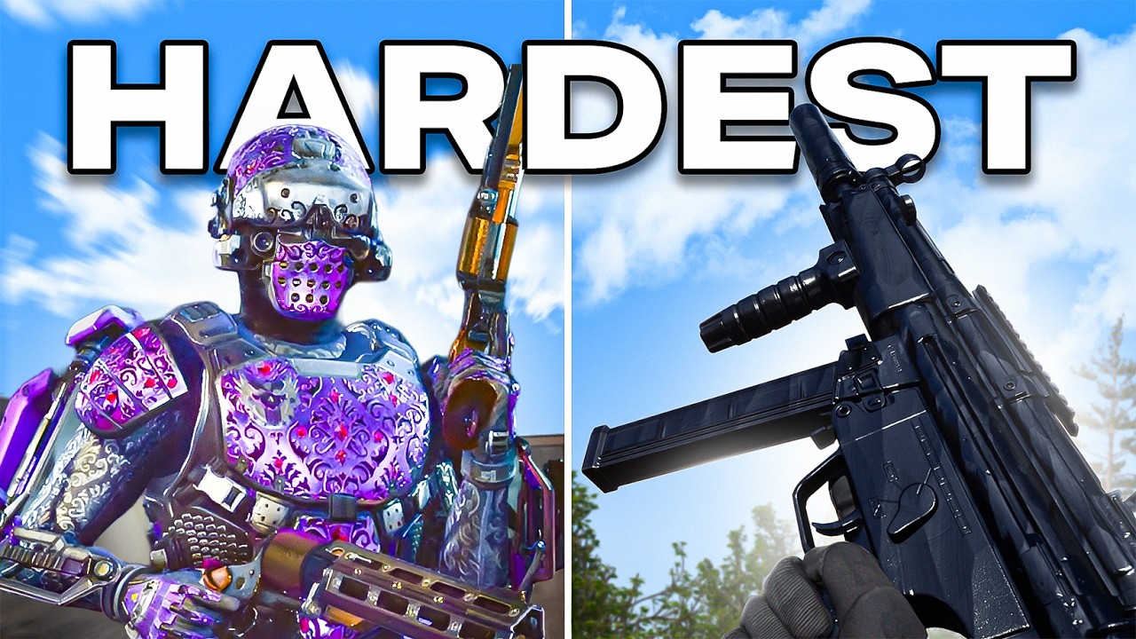 The HARDEST Item to Unlock in EVERY COD