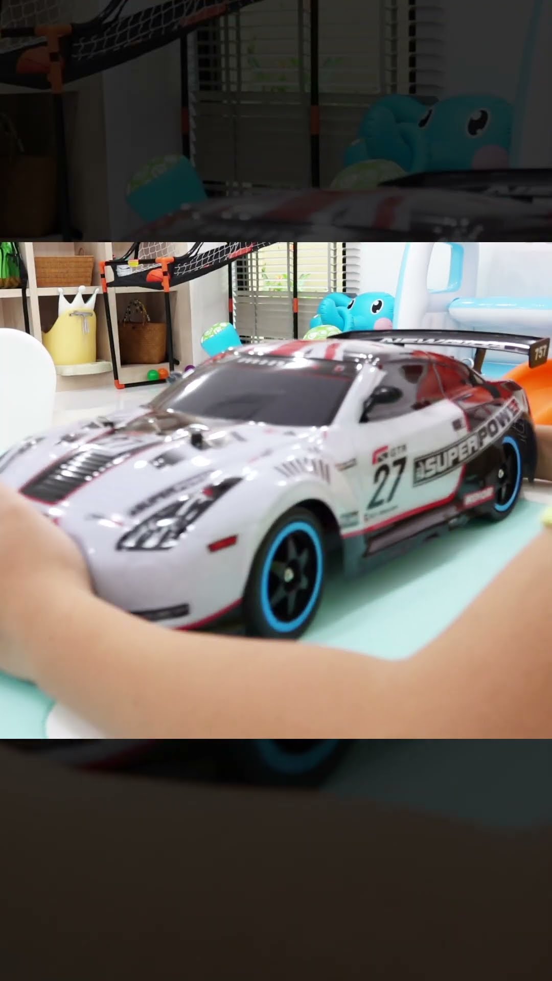 Yejoon's R/C car toy racing play #shorts