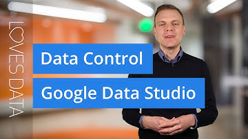 Data Control // New Feature in Google Data Studio