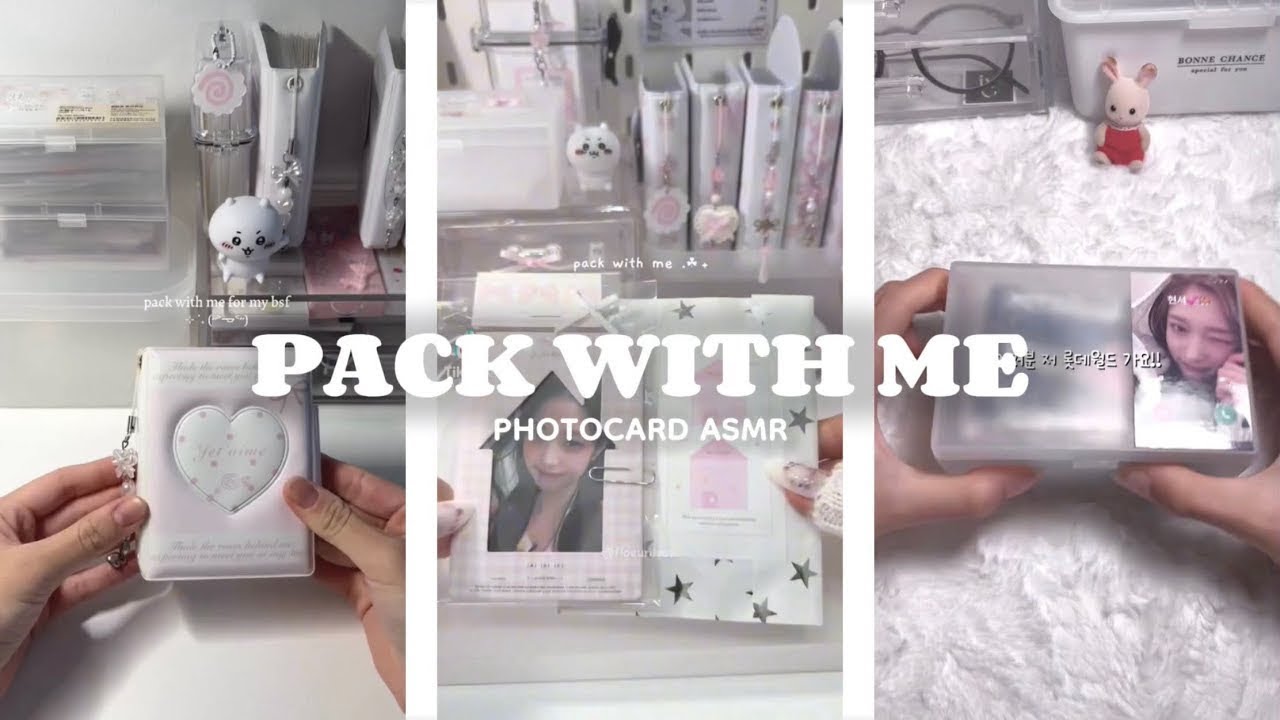 💌 packing photocard asmr — [tiktok compilation] | pack with me | 포카 | 포카포장 💌
