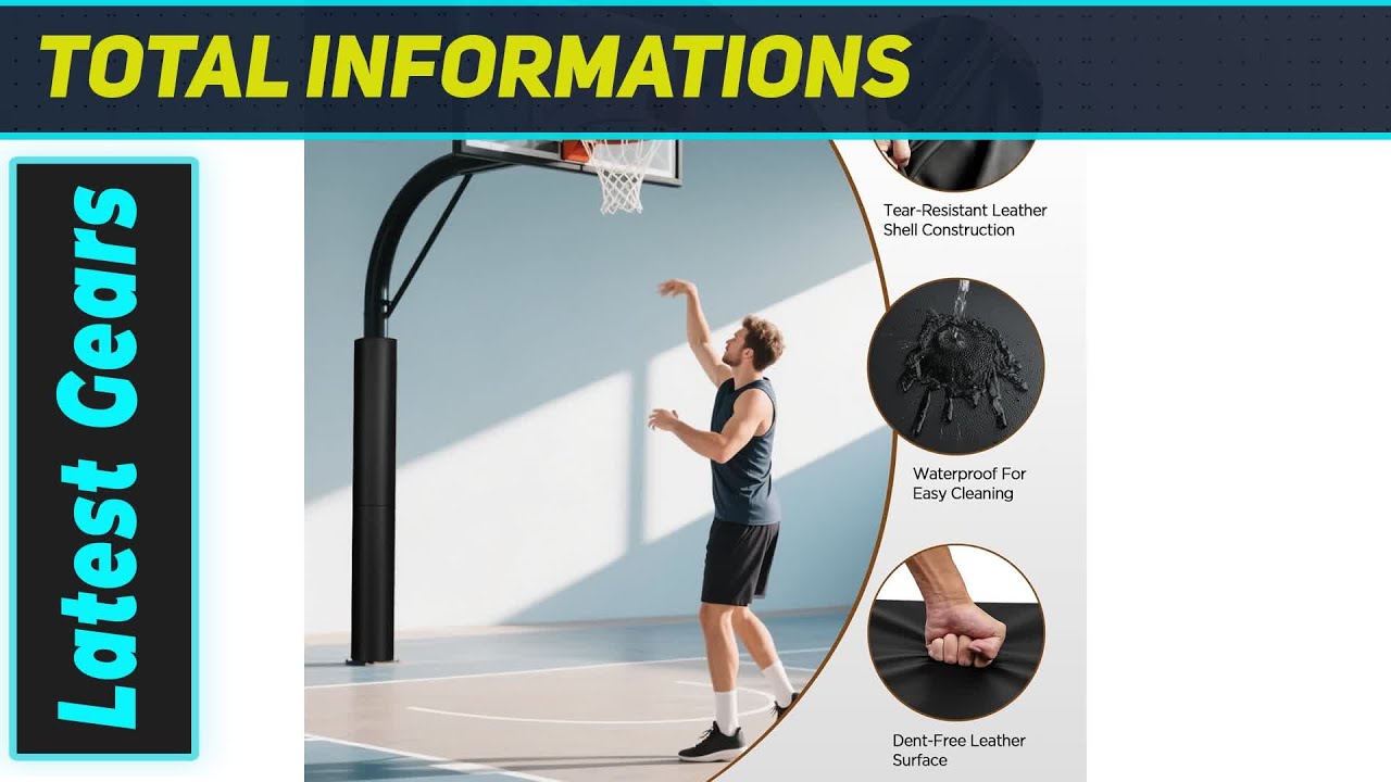 Защитная накладка на баскетбольную стойку JOMOQ: максимальная защита вашей площадки!