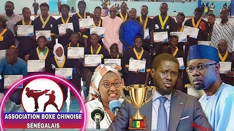 🛑En Direct Coupe🏆 DTN Boxe Chinois Sélection Champion du Monde / Ministre de Sports PM Sonko PR FAYE