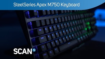 SteelSeries Apex M750 RGB Gaming Keyboard - Overview