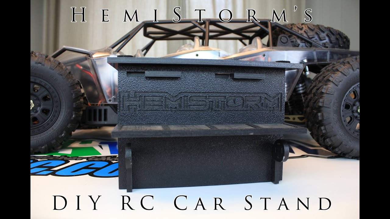 DIY RC Car Workstand - X-Carve CNC. homemade rc buggy. 