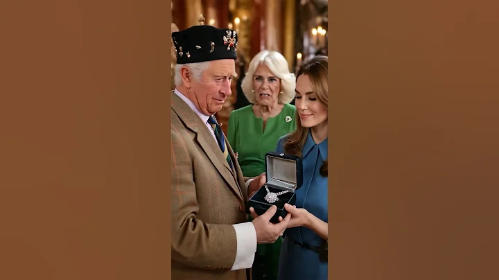 King Charles gave royal necklace to Kate - Camilla Shocked to see #kingcharles #camilla #royal