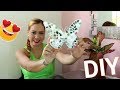 DIY / MARIPOSAS DE YESO/ IDEA PARA DECORAR PAREDES.