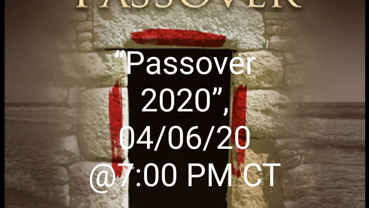 Passover dates 2020