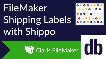 FileMaker Shipping Labels with Shippo