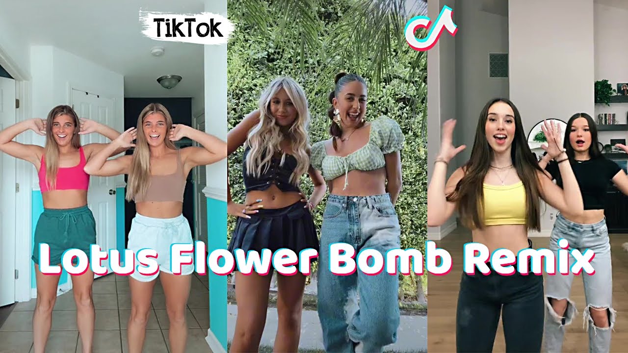 Lotus Flower Bomb Remix New Dance Challenge TikTok Compilation YouTube